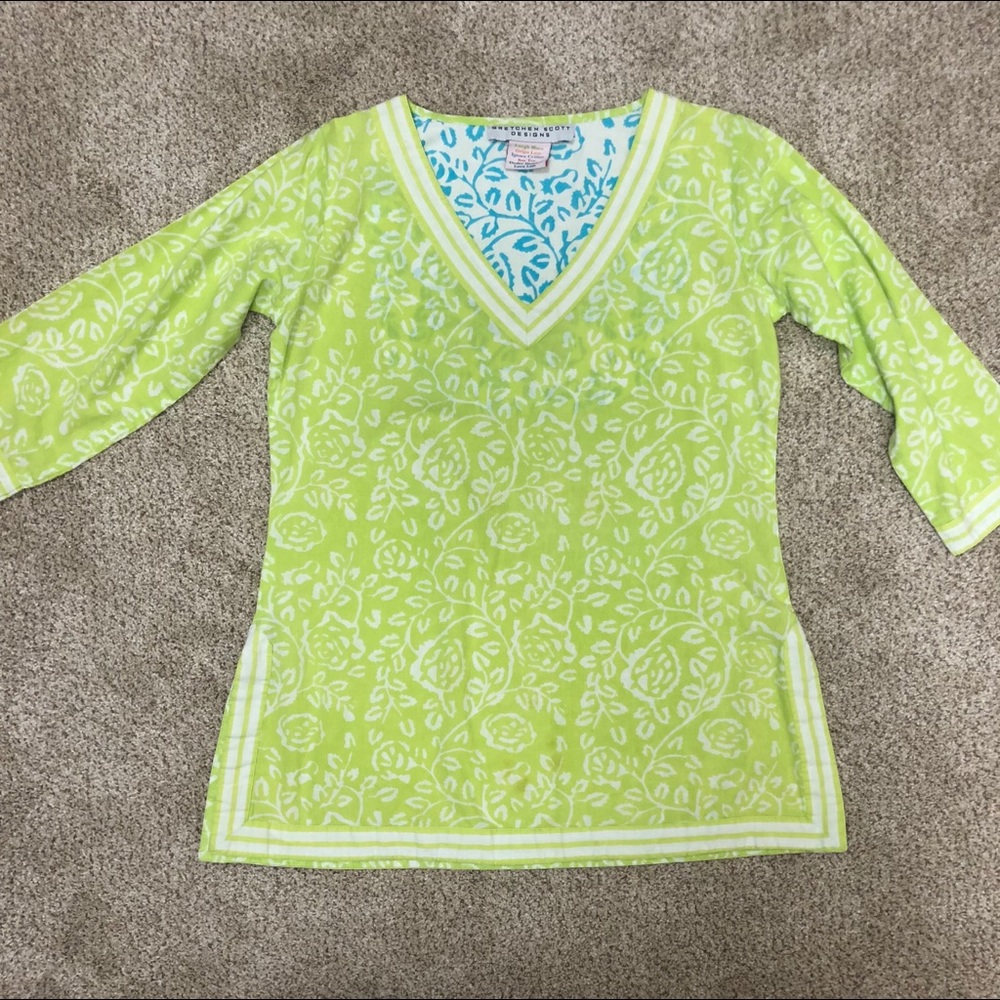 Gretchen Scott cotton tunic